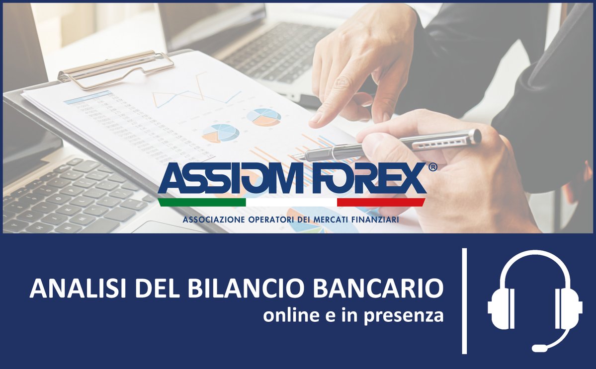 🔜 Corso ASSIOM FOREX (in presenza e online) 
17 e 18 novembre 2025 non perderti il corso ANALISI DEL BILANCIO BANCARIO tenuto da Luca Comi.  

Iscriviti subito! assiomforex.it/embed/formazio… 

🚀 Diventa Socio #ASSIOMFOREX e usufruisci della tariffa agevolata!
