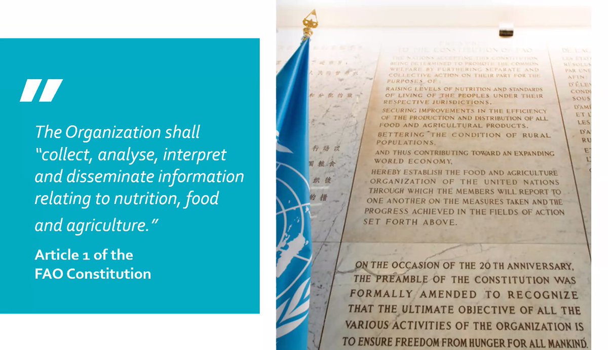 AymenCHAREF's tweet photo. @FAO is celebrating 80 years of @FAOstatistics, which are shaping our world by:
- Providing global data
- Setting statistical standards
- Building country capacity
- Monitoring development goals
- Informing policy decisions
#WorldStatisticsDay #FAO80 #FAOSTAT #FISHSTAT #AQUASTAT https://t.co/g9mgKzKI8L