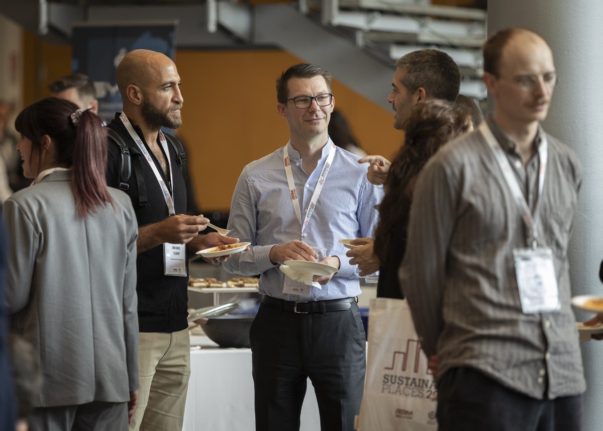 The true power of #SustainablePlaces2025 ? People coming together to make sustainability happen 🌍