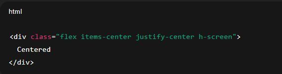 ReactLanding's tweet image. 🎨 Tailwind Flexbox
Horizontal + vertical centering 👇
⚡ The fastest centering trick ever!
#TailwindCSS #Frontend #WebDesign