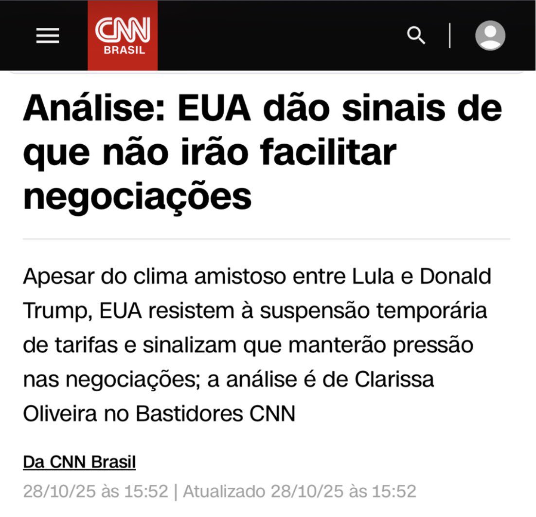 Clima amistoso?
Negociações?
Comente...