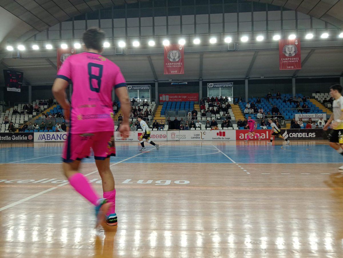👑 O <a href="/ADCLugoSala/">Lugo Sala 🤍🖤💛</a> B corouse como campión da 1ª División da 𝐕𝐈 𝐂𝐨𝐩𝐚 <a href="/depulugo/">Deputación de Lugo</a> de futsal. Noraboa!

⚡️Vibrante final onte en Lugo!

🔝 <a href="/RibeiraFS/">Club Ribeira Fútbol Sala</a> que acada o subcampionato

😍 Que bonito é o #futsal !

🔜 O 1 de novembro as finais Feminina e 2ª División en Barreiros.