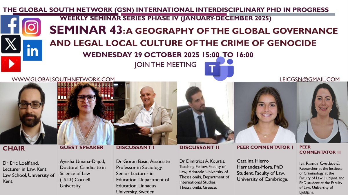 GLOBALSOUTHNET2's tweet image. HAPPENING TODAY:
#leicesterunrest #Genocide #GenocideinGaza #GENOCIDIO #InternationalLaw #CRIMINALLaw #PhD #phdlife #GlobalSouth