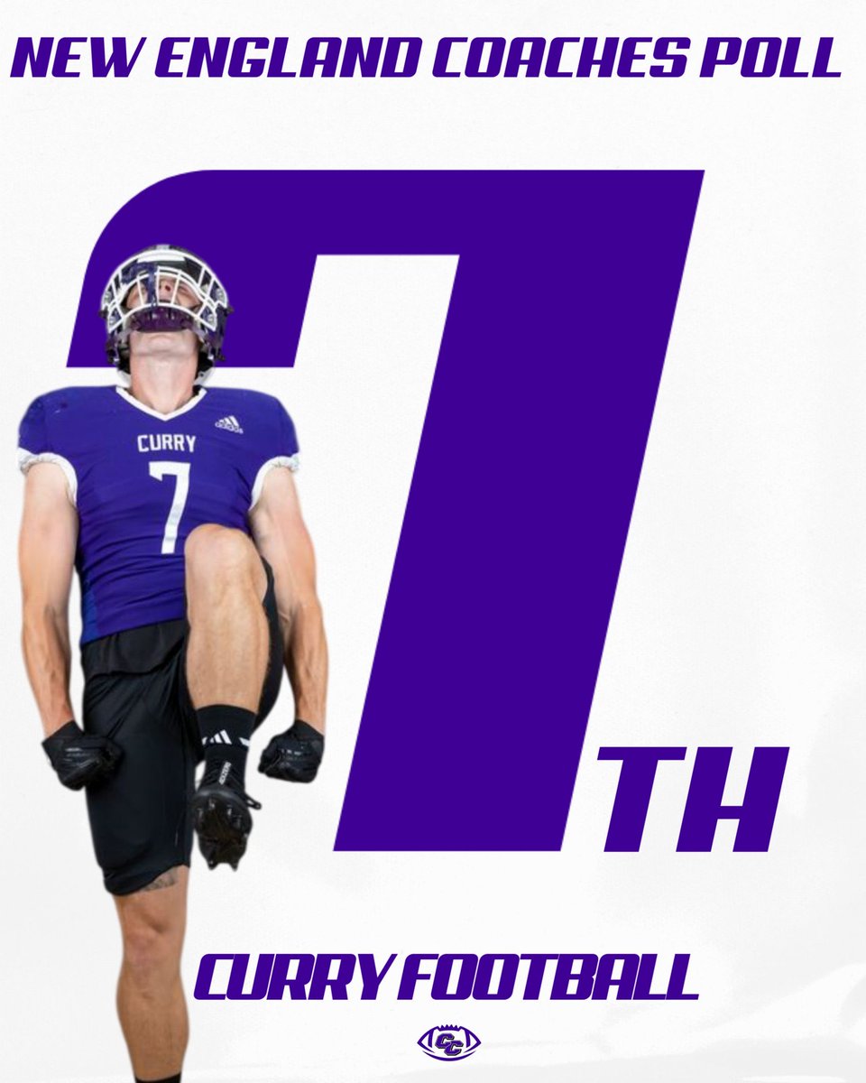 Ranked 7th in the latest <a href="/NEFballWriters/">New England Football Writers</a> poll‼️ 

Still A LOT of unfinished business.

#PurpleREIGN☔️