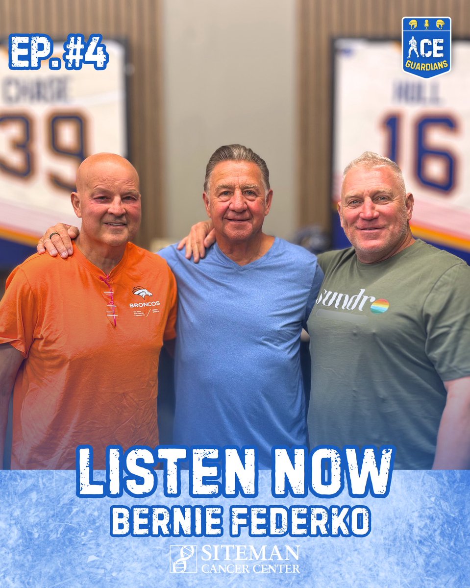 IceGuardiansPod's tweet image. Captain. Hall of Famer. All-time, untold stories. Today's guest, Bernie Federko 💥👊

Presented by @SitemanCenter at @WindowWorldSTL Studio