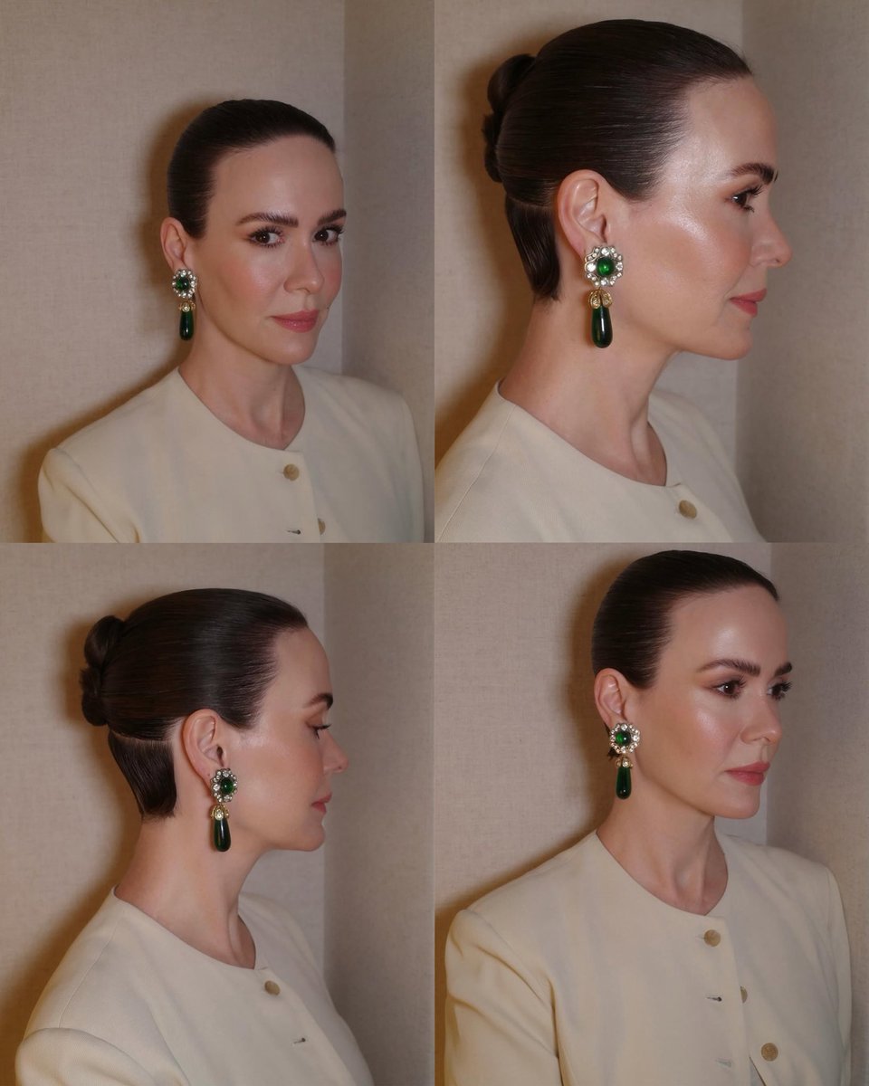 sarahpaulsbean's tweet photo. Sarah Paulson stuns for All’s Fair press in NYC https://t.co/1fnSoB8qUm