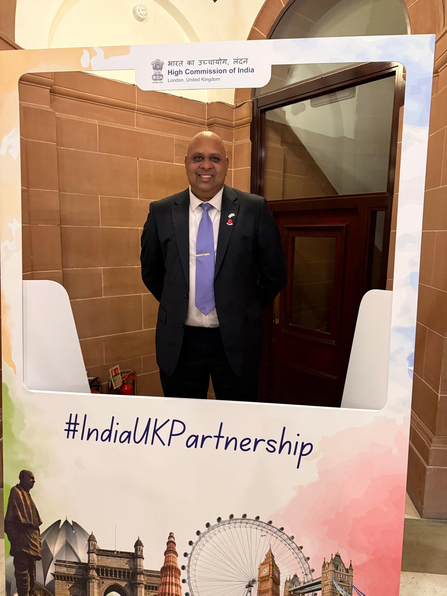 priteshpatel00's tweet image. Delighted to join the vibrant Diwali celebrations at @HCI_London. Honored to meet H.E. High Commissioner Mr. Vikram Doraiswami and Deputy High Commissioner Mr Kartik Pande 🪔🇮🇳🇬🇧  #Diwali2025 #UKIndiaPartnership
@harrow_council