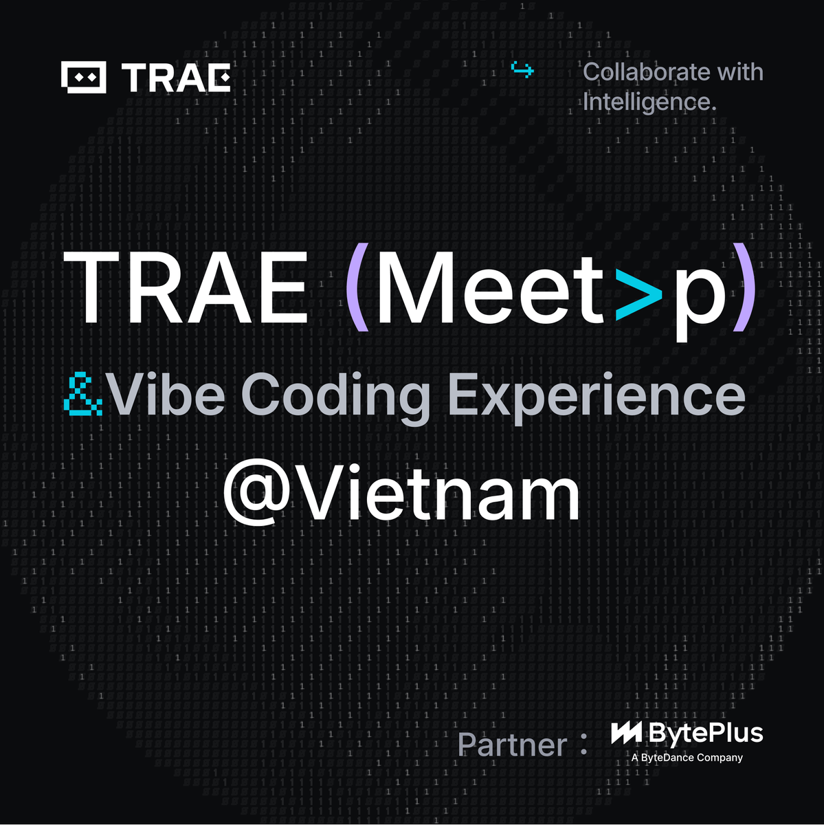 TRAE × BytePlus banner