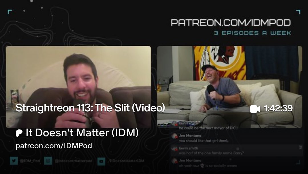 IDM_Pod's tweet image. The realest podcast on earth just got a little realer. As Shorts is telling a real-life horror story, in breaks an IRL ghost 👻 patreon.com/posts/straight…