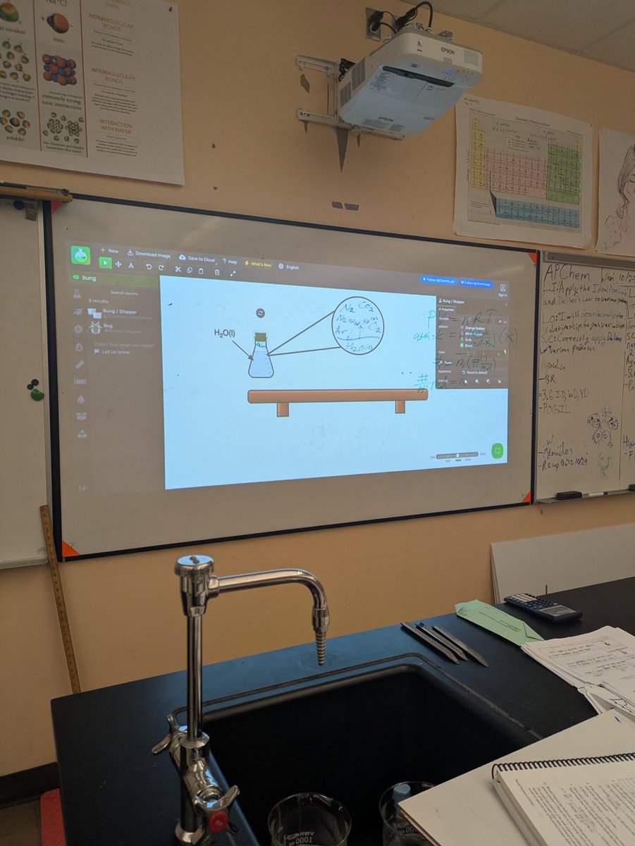 ChemNHS's tweet photo. Needed a quick diagram on #APChem today to remind students about vapor pressure. @ChemixLab was super handy!! https://t.co/LiU0rFxYzn