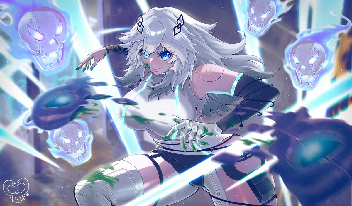 shvgii's tweet photo. Koi is ready to fight for the ghost robot! 👻🤖💥
Here’s my entry for the #koihorrorcontest art Halloween contest!

I was planning to hold off until the deadline… but since it got extended, I just couldn’t wait any longer! 😅 Poured my heart into this soo hope you love it! 💖 https://t.co/M33dDWMsX5