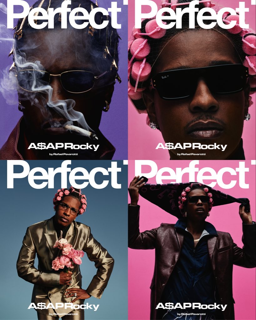 📸 A$AP Rocky for Perfect Magazine by Rafael Pavarotti.