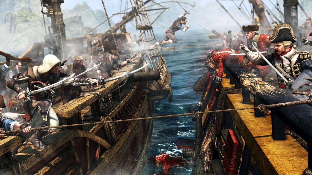 Happy 12th Anniversary to the game that started the Golden Age of Piracy in Video Games!

Assassin's Creed IV Black Flag lives as a testament of great storytelling &amp; superb naval combat.

Cheers to the devs that created it &amp; the community that elevated it!🥳🏴‍☠️🍻
