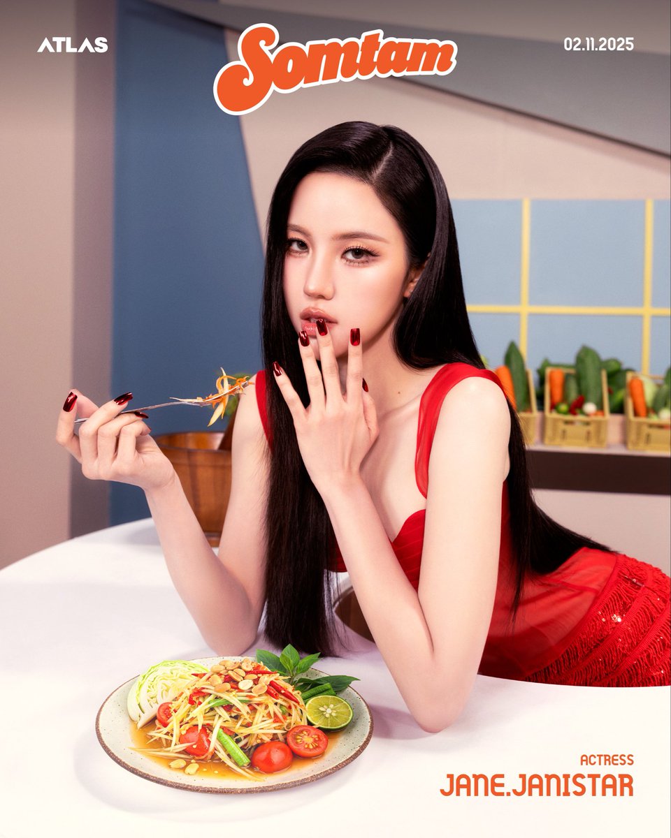 mommytaddy's tweet image. พ่อครัวร้านนี้เยอะมาก ขายส้มตำจีบสาวหรอจ้ะหนุ่ม55555555555555555555

#ATLAS_SOMTAMKeyVisual