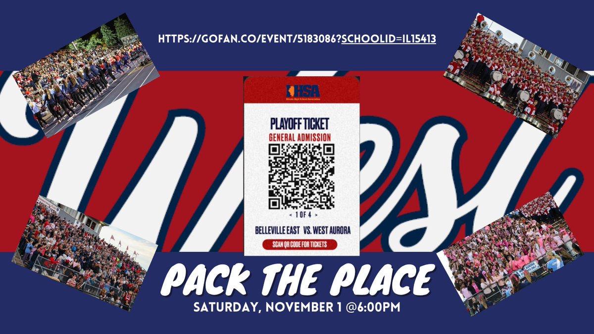 Pack the Place!!!!!!! #PTW #DBD
gofan.co/event/5183086?…