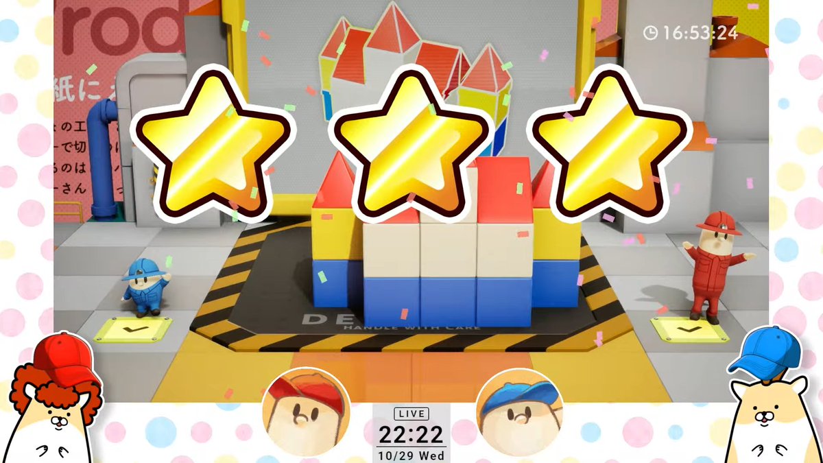 YankeeHamsters's tweet photo. 【今日の一枚】

おもちゃ工場でのオレらの労働、
輝いてたな✨

工場長は飽き気味だったけど、
お前らはオレらを見守っていてくれ…！ https://t.co/3b0ptlJ7R5