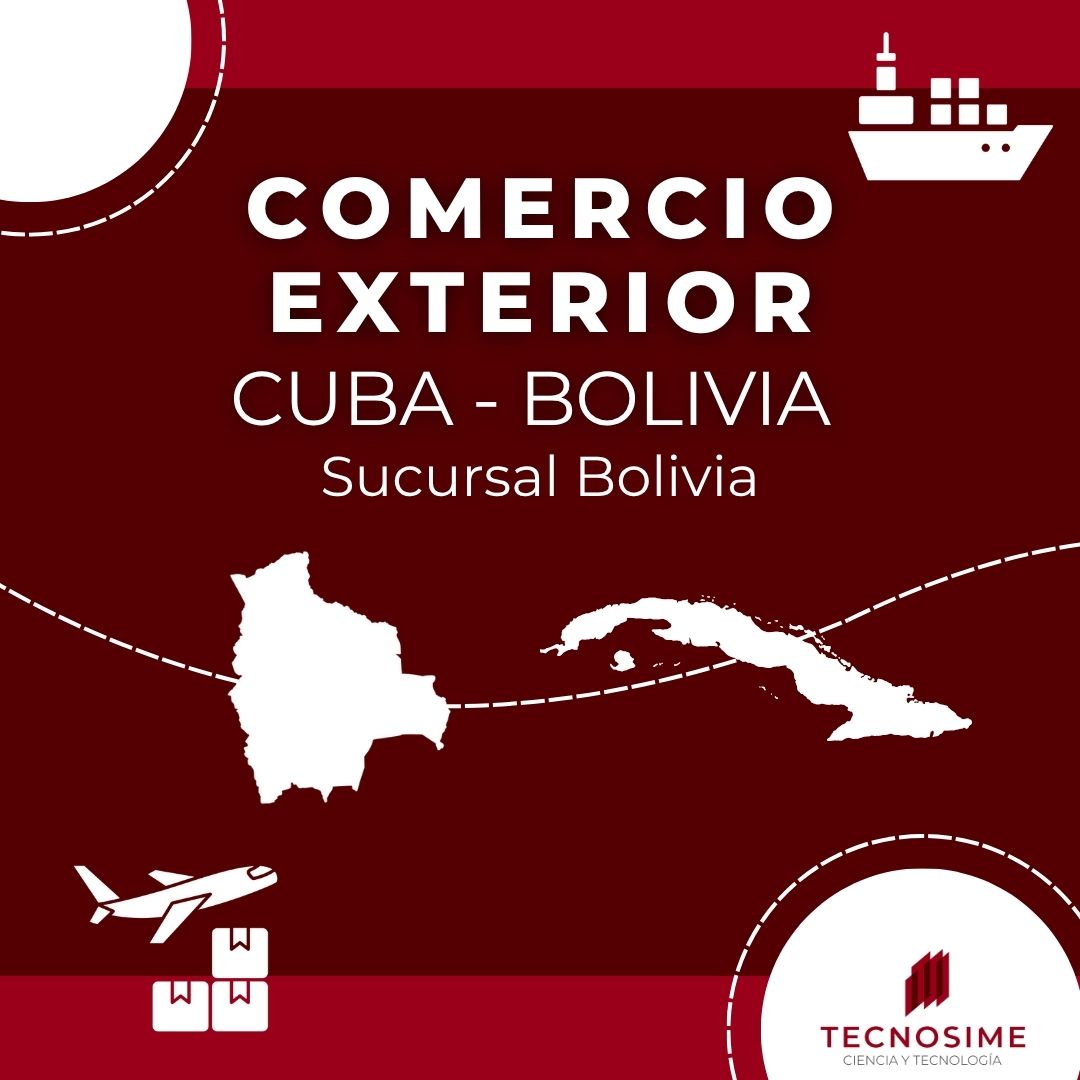 TECNOSIME2's tweet image. Nuestra sucursal en Bolivia está especializada en la ejecución de operaciones de Comercio Exterior para la exportación de bienes y servicios. Ofrecemos soluciones logísticas integrales y seguras, con el respaldo y la experiencia de #Tecnosime
Contáctenos: 
📞+591 73171993