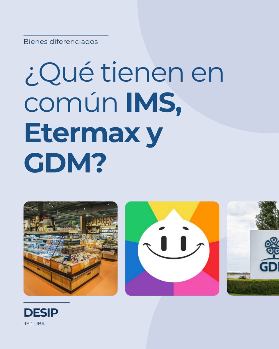 🗣️¿Qué tienen en común IMS, Etermax y GDM?