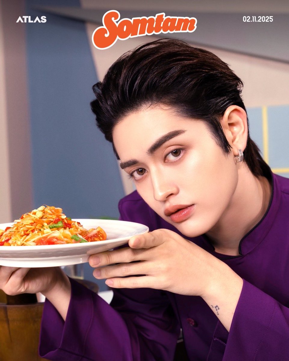 firzaGyu's tweet image. Info: yg jualan🌶️ SOMTAM🌶️ seganteng ini

#ATLAS_SOMTAMKeyVisual
#ATLAS_SOMTAM
#ส้มตำ
#ATLAS_th #ATLASth
#XOXOentertainment