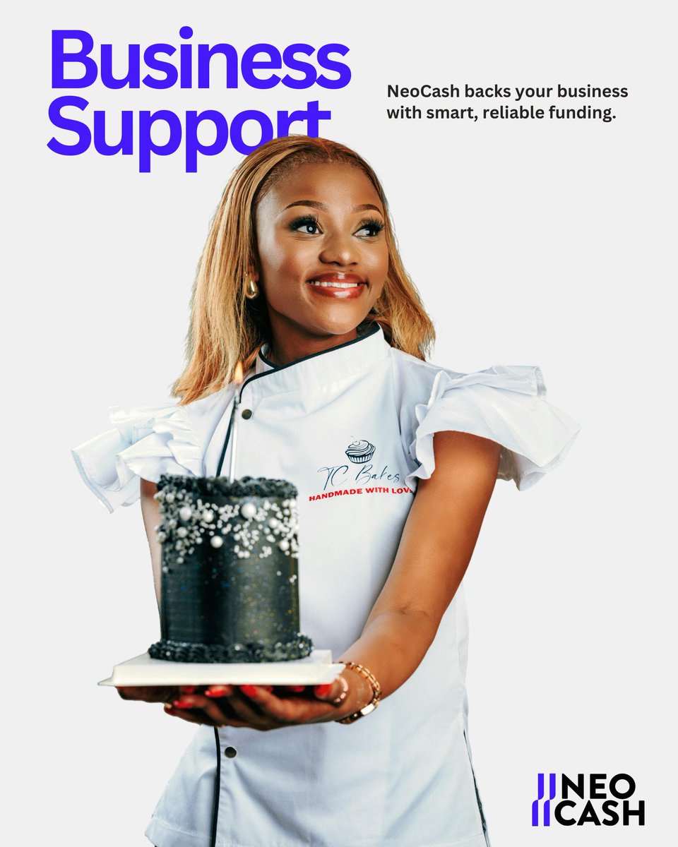 neocash_ng's tweet image. NeoCash gives you access to reliable funding, flexible repayment, and real people who understand business challenges.
We support your goals so you can focus on growth.
#NeoCash #BusinessSupport #SmartLoans #SMEGrowth #FinancialTrust