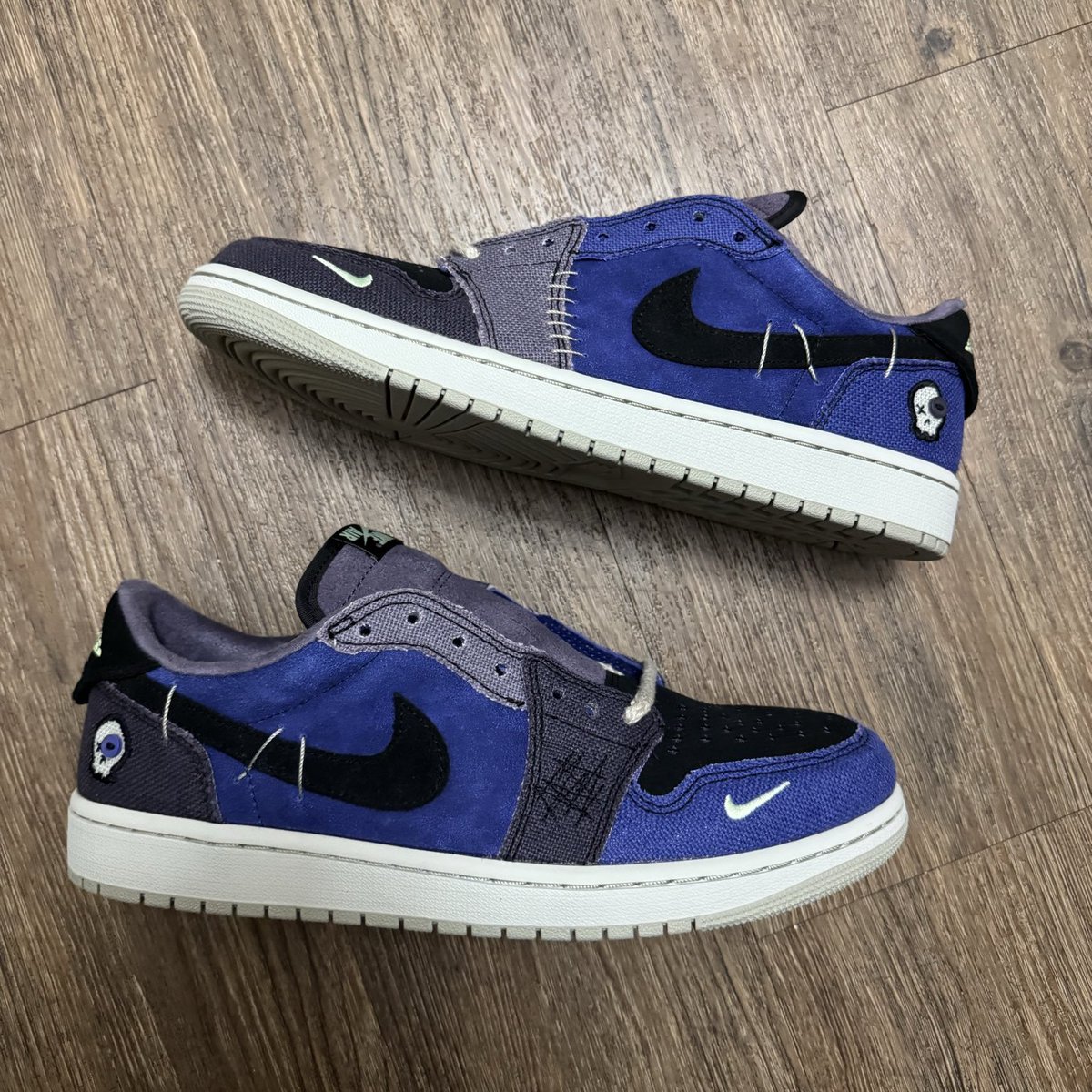 Zion Williamson x Air Jordan 1 Retro Low OG Voodoo Regency Purple 