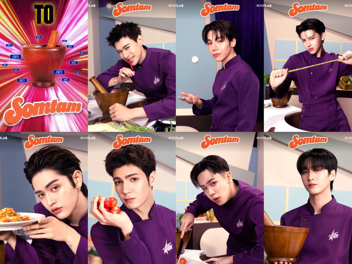 thxtxtt3's tweet image. จากมังคุดสู่ส้มตำ T-pop พอรึยัง มันจะมีวงไหนให้ได้มากกว่านี้อีกมั้ย โคตรจะแอทลาสมาก

#ATLAS_SOMTAMKeyVisual
#ATLAS_SOMTAM
#ATLAS_th #ATLASth