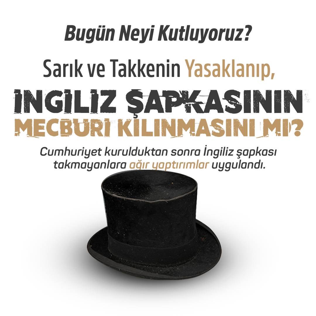 Mesele başımıza giydiğimiz bir şekilli bir kumaş parçası mı? 
Yoksa tüm hayatımız mı?
Hiç düşündük mü?

#NeyiKutluyoruz