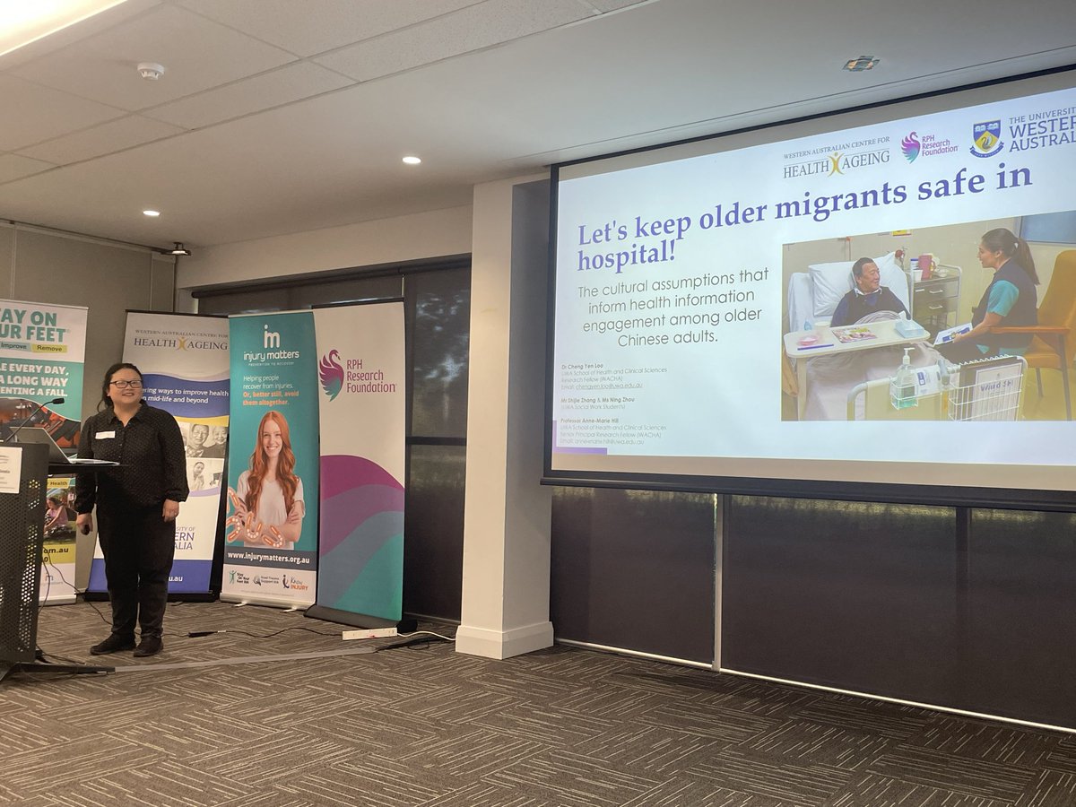 Fantastic seeing so many aged care providers, clinicians, researchers and non-profit reps attend the WACHA Healthy Ageing Symposium. When’s the next event?? 🎊🎉🤩<a href="/amhill_physio/">Anne-Marie Hill</a> <a href="/jhang_physio/">Dr. Jo-Aine Hang</a> <a href="/DrJFrancis_Coad/">Dr Jacqueline Francis-Coad</a> <a href="/InjuryMatters/">Injury Matters</a> <a href="/UWAHealthAgeing/">UWA WA Centre for Health & Ageing (WACHA)</a> <a href="/RPHRF/">RPH Research Foundation</a> <a href="/UWAresearch/">UWA Research</a>