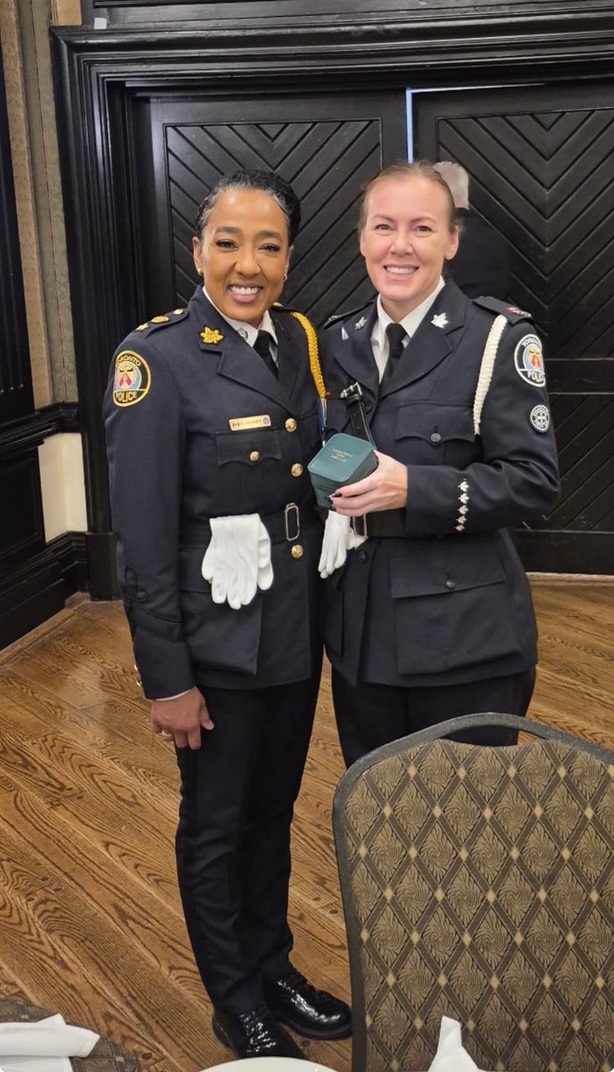Celebrating 25 years of service with <a href="/TorontoPolice/">Toronto Police</a>. Proud to serve our City!