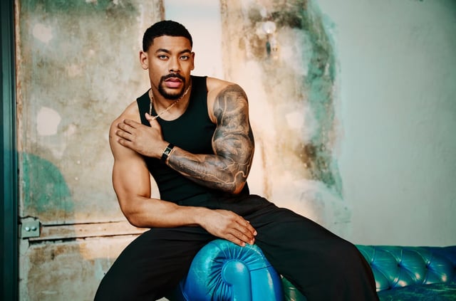 Aaron Pierre for Men's Health.