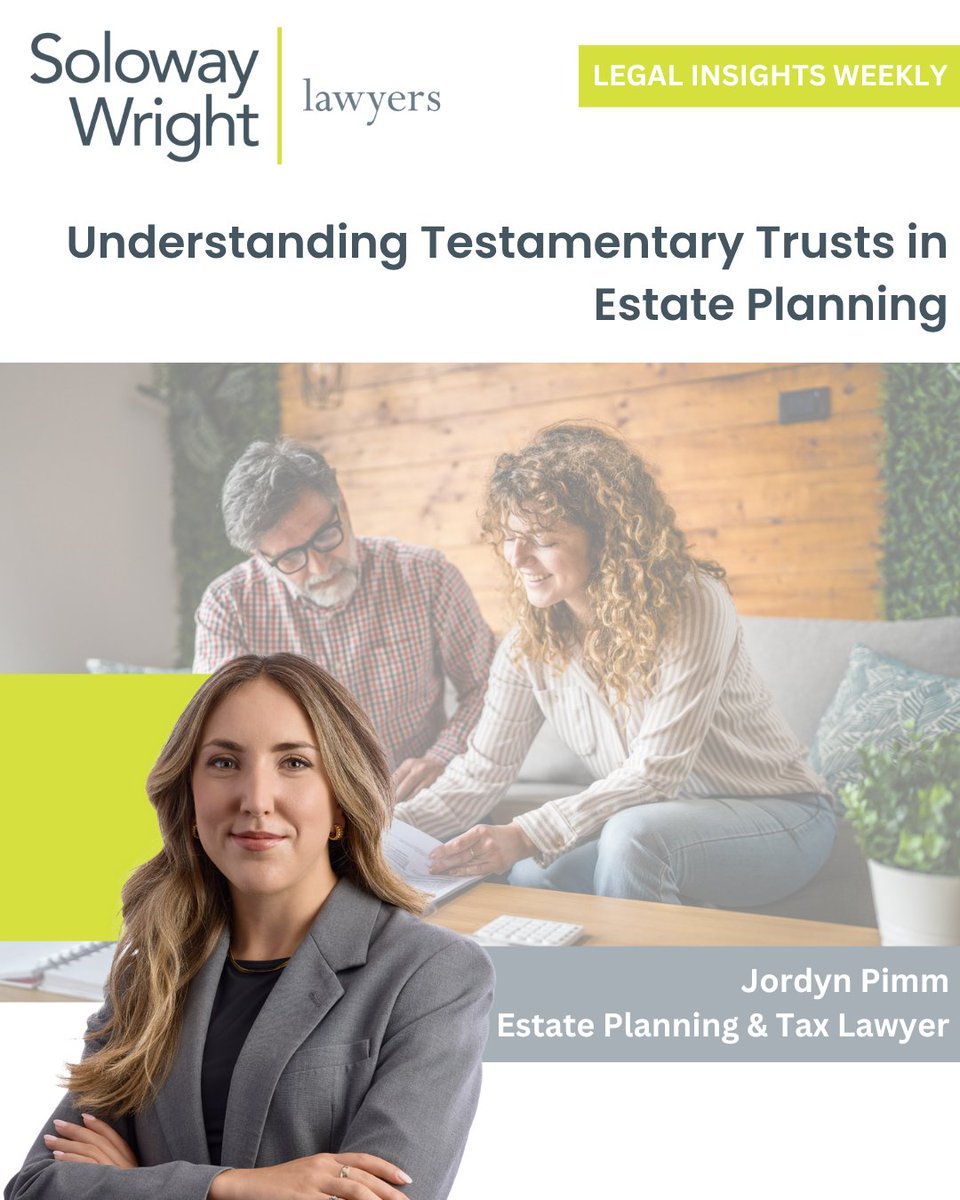 solowaywright's tweet image. A testamentary trust can help secure your family’s future by managing assets for minors, supporting adult children, and achieving tax goals. Learn how it fits into your estate plan — contact Jordyn Pimm &amp;amp; our Estate Planning Team: solowaywright.com/lawyer/jordyn-…
#EstatePlanning #Trusts