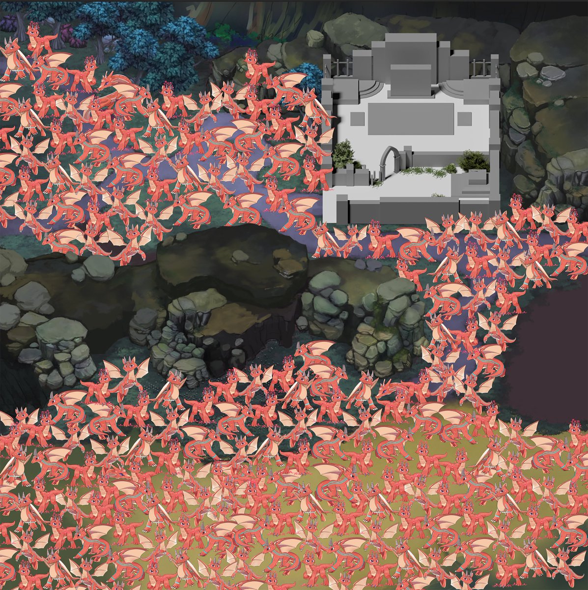 FateAdventure's tweet image. 🌟 Community Event 🌟

Fate Consensus ripped a hole in our reality, and now countless tiny dragons have appeared. ⚡️
Among them, a few Youlongs 🐉 are hiding, but they’re not easy to find. 👀

Can you spot them?

🌀 Comment anything below (no spoilers!)
Then DM us your wallet…