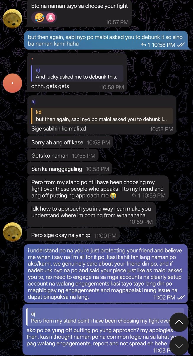 macoletontop's tweet photo. me calling you out is being an asshole now? hahaha sorry kung sanay kang nagbbow lang sayo fans ni 🐼 at di mo ata expect na papalagan ka sa gc. sino bang nauna, charot? https://t.co/x7kEVNq3Ms