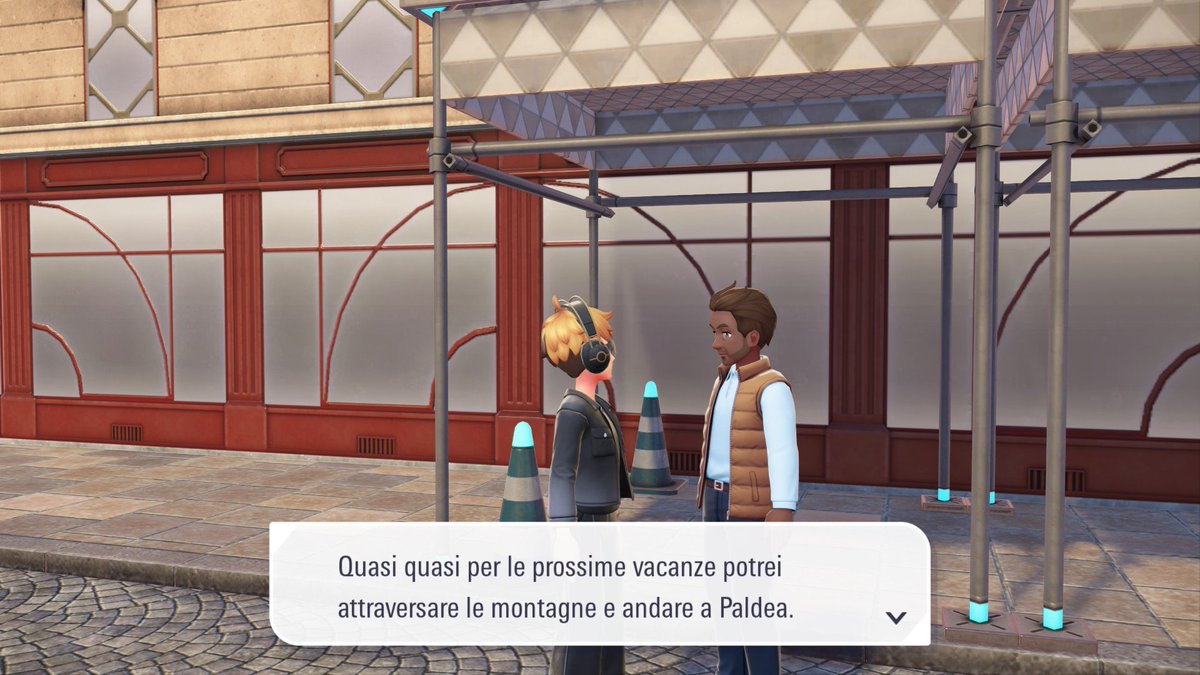 PokeMillennium's tweet image. An NPC in Z-A has made the mountainous border between Kalos and Paldea canon 🏔 

#Kalos #Paldea #supposedly #LeggendePokemonZA #PokemonLegendsZA #NintendoSwitch2