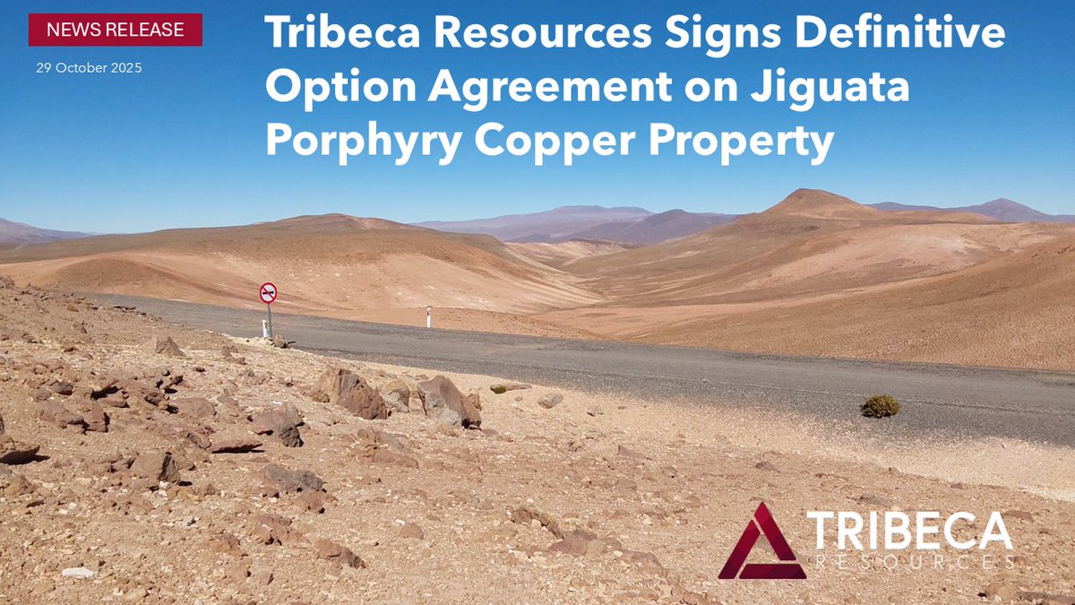 Tribeca Resources $TRBC.V tweet media