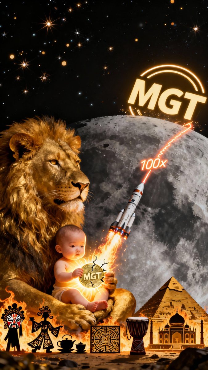 MomeGuardian's tweet photo. 🚀 MGT Coin: Fertility's Rocket to the Moon! 🌕 Symbolizing endless growth &amp; prosperity, swap for global intangible heritage treasures—ancient arts, rituals, legacies worldwide! Early holders: 100x gains incoming. HODL for cultural immortality!
#MGT #CryptoMoon #HeritageHold https://t.co/8c9bDKDFJ5