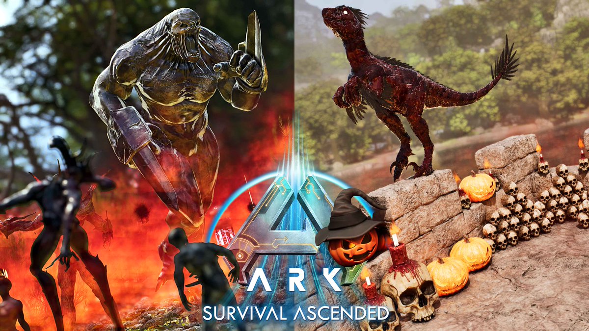 It's that time of the year again! 👻👻 Here's my TOP 10 Halloween &amp; Horror Themed mods in ARK: Survival Ascended!

youtu.be/5TYwwj2WFUQ