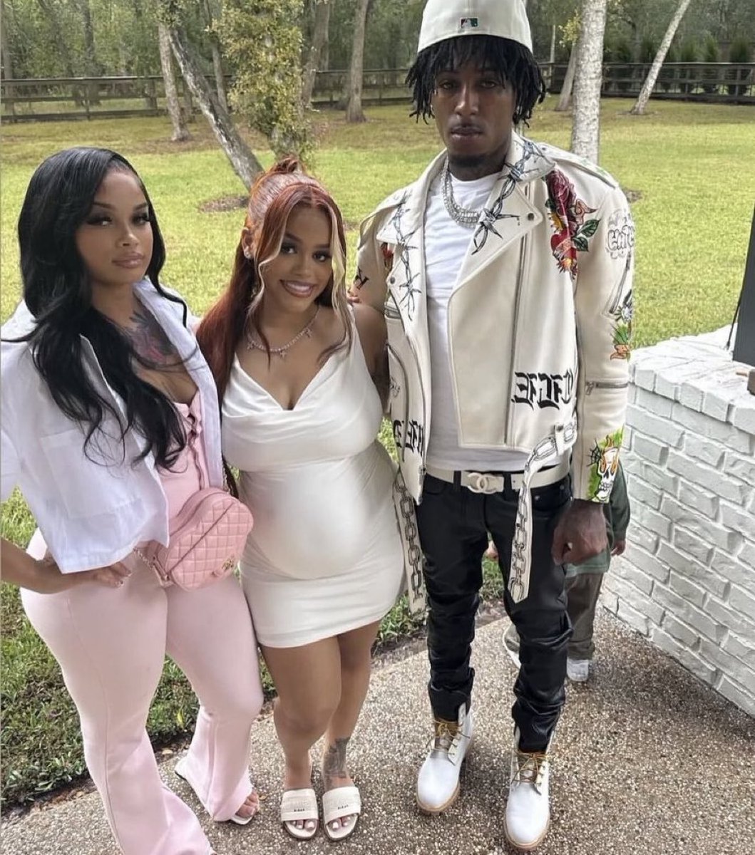 NBA YoungBoy and his wife Jaz at their Gender Reveal party, this will be his overall 13th child 🎉 https://t.co/S6zSW2gJ2G