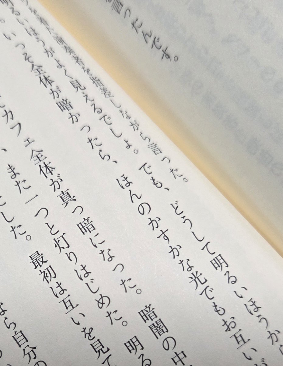 『ほんのかすかな光でも(아주 희미한 빛으로도)』というのは以前からウニョンさんが好んで使っていたフレーズで、本全体のタイトルにしたいとも言及していました。『わたしに無害なひと』に収録されている「差しのべる手(손길)」のラストにも登場しています。当時と異なる訳にしなくてよかった、わたし