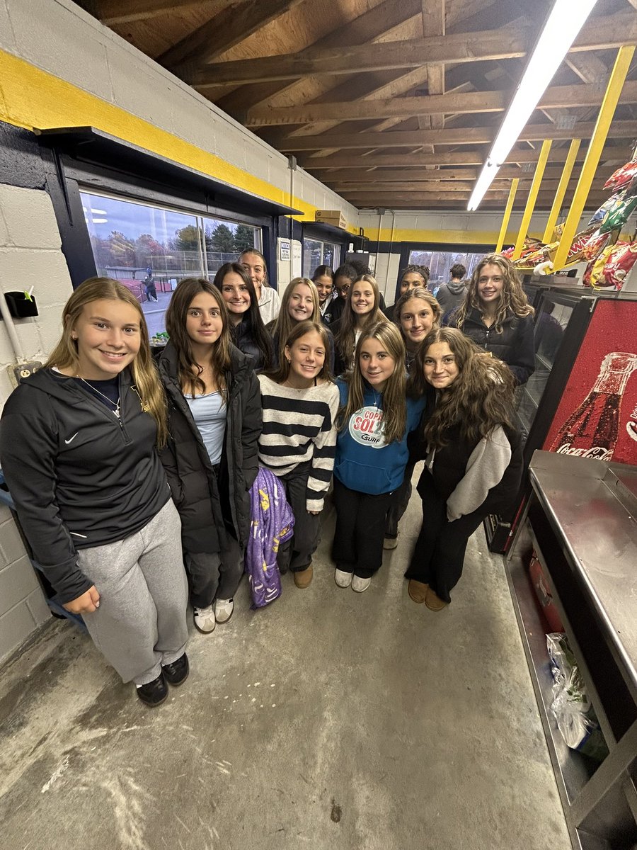 Massive thanks to all the volunteers who braved the cold, wind and rain to help in the concession stand last night including our own Ledyard Girls Soccer Team. Raising funds to help all our student athletes is something to smile about! Thanks again everyone!!!!