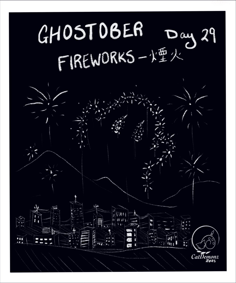 Day 29
.

.

.

#catdemonz #ghostober2025 #ghostober #spooky2025 #art #drawing #illustration #sketch #artist #sketchbook #draw #artwork #doodle #blackandwhite #drawings