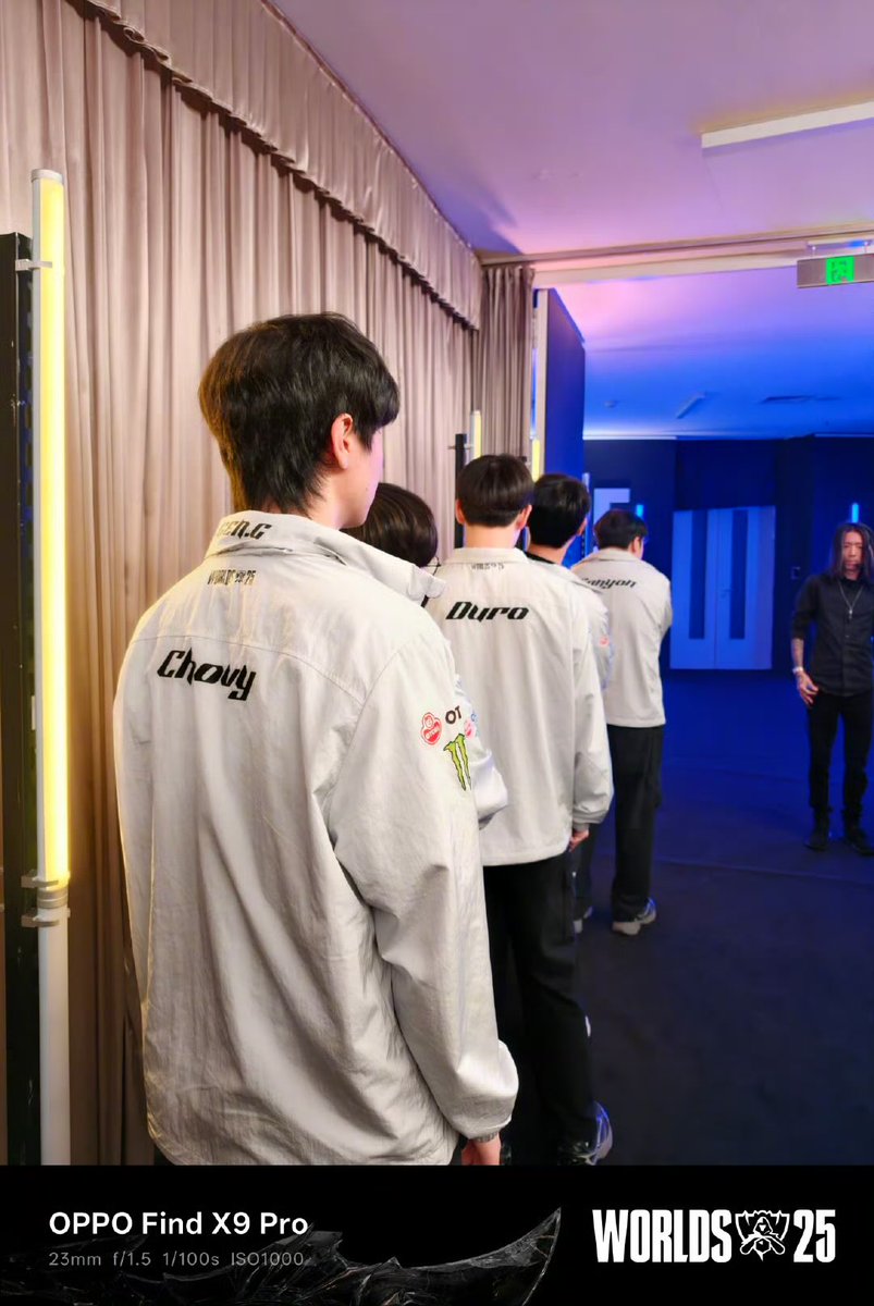 젠지 선수단 준비