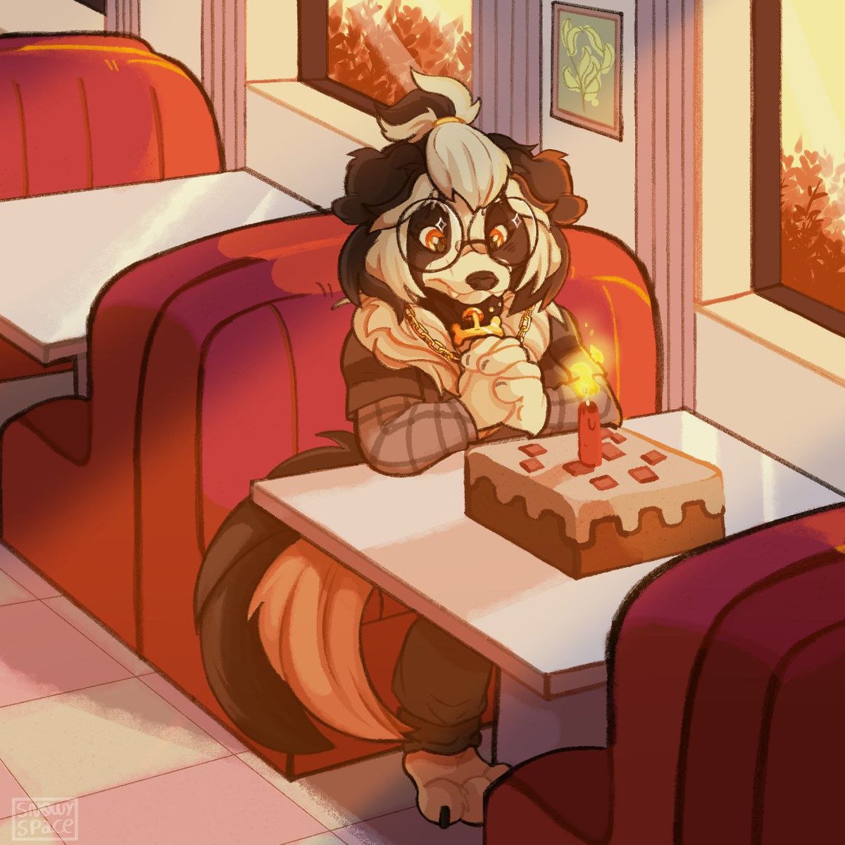 B-Day Party #art  #digitalart  #Commission