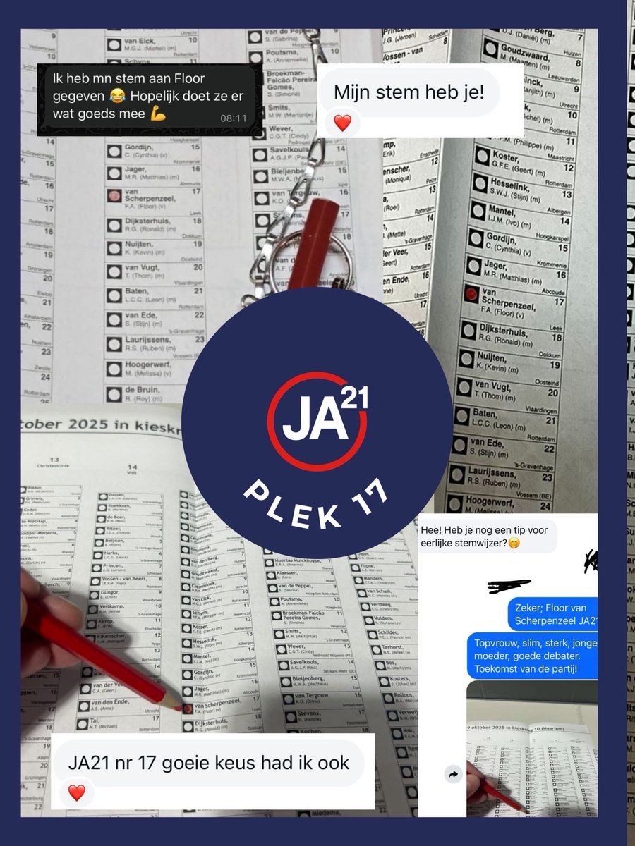 De stemmen stromen binnen, dank allemaal! ❤️💐🙌🏽