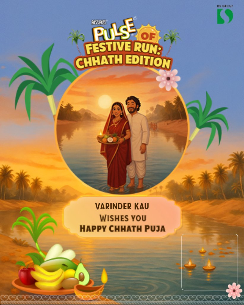 simmisaini5's tweet image. #pulseoffestiverunchhathedition 

🪔🥕🥥🏵️🍍🥝🍐🍈

Happy Chhath to all

@PassPass_Pulse

Join 🧑‍🤝‍🧑👭
@stellar_suri 
@typical_kaur 
@decent_waryam 
@blessed_kulwant