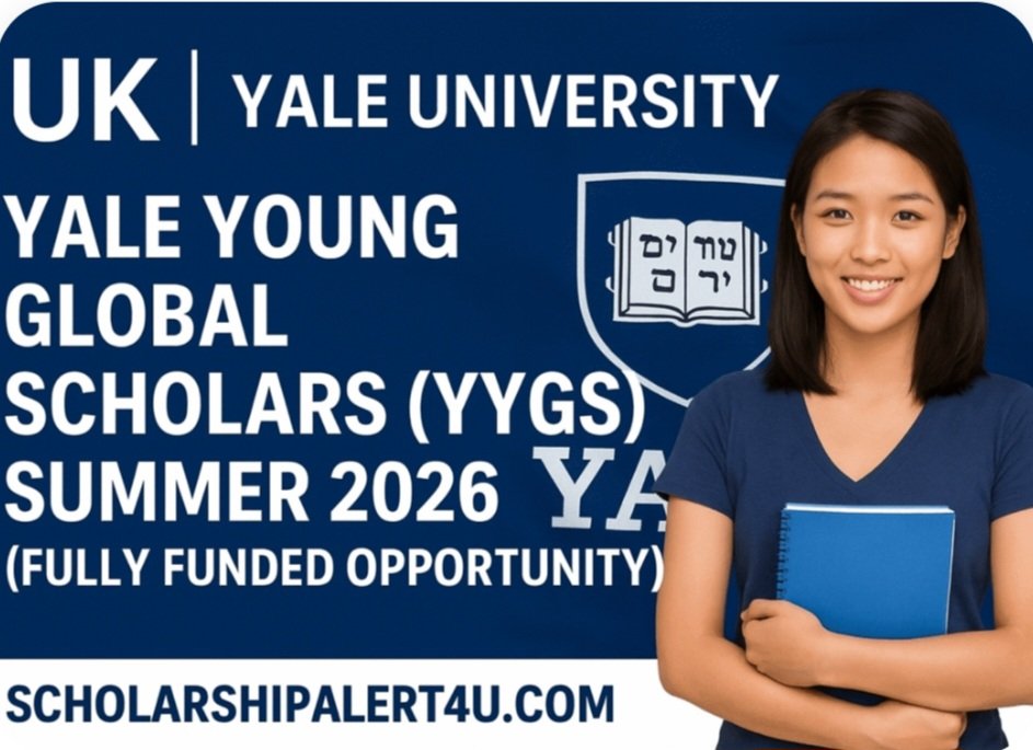 irsayyyrana_'s tweet image. UK Yale University – Yale Young Global Scholars (YYGS) Summer 2026 (Fully Funded Opportunity)

scholarshipalert4u.com/2025/10/28/uk-…

#Education #Scholarship #fullyfunded #foryoupage #ExploreMore