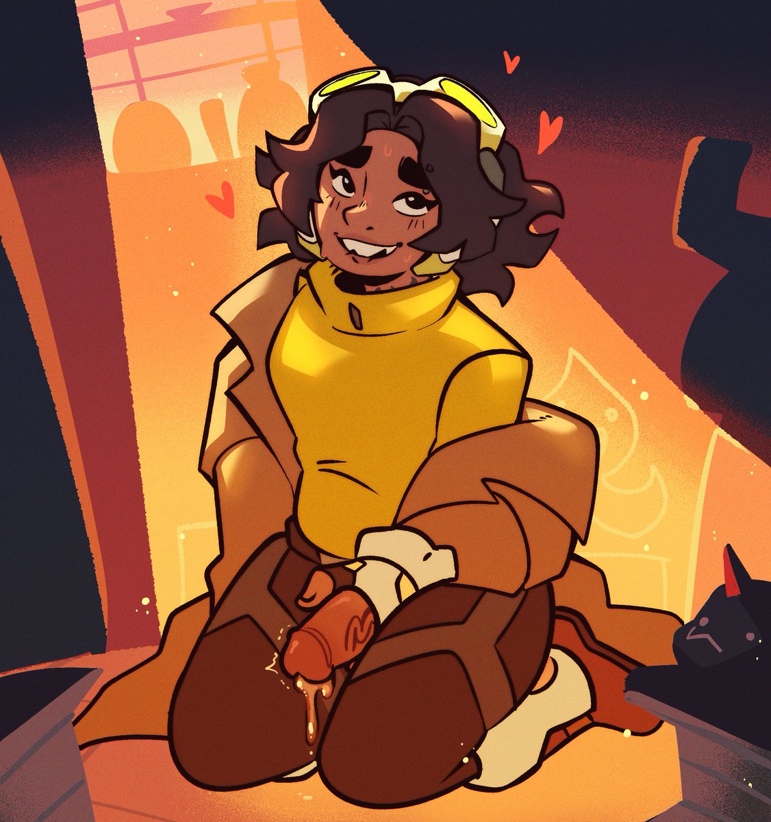 remember that art style study from months ago? yeah i finally did something with it. anyways, venture's adventures