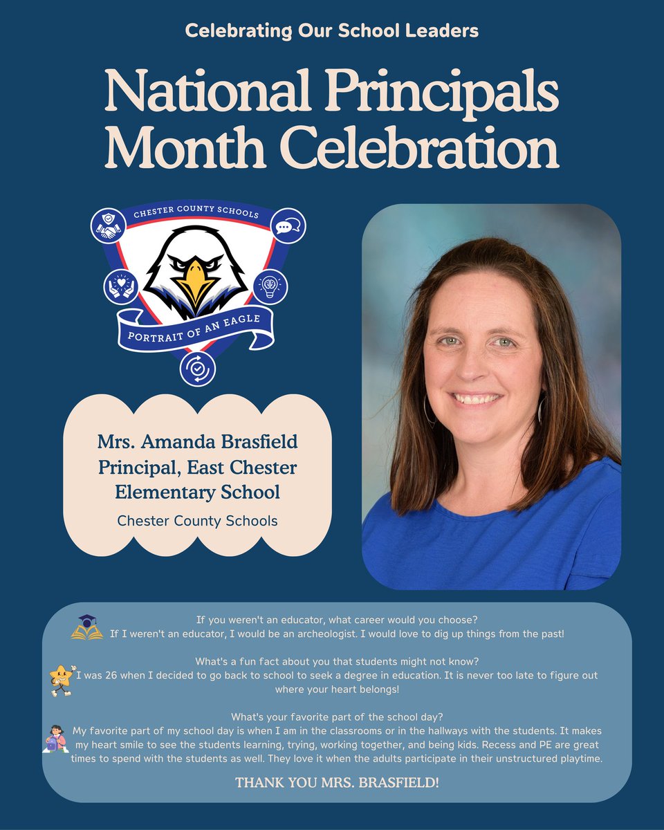 National School Principals Month: Celebrating Mrs. Amanda Brasfield