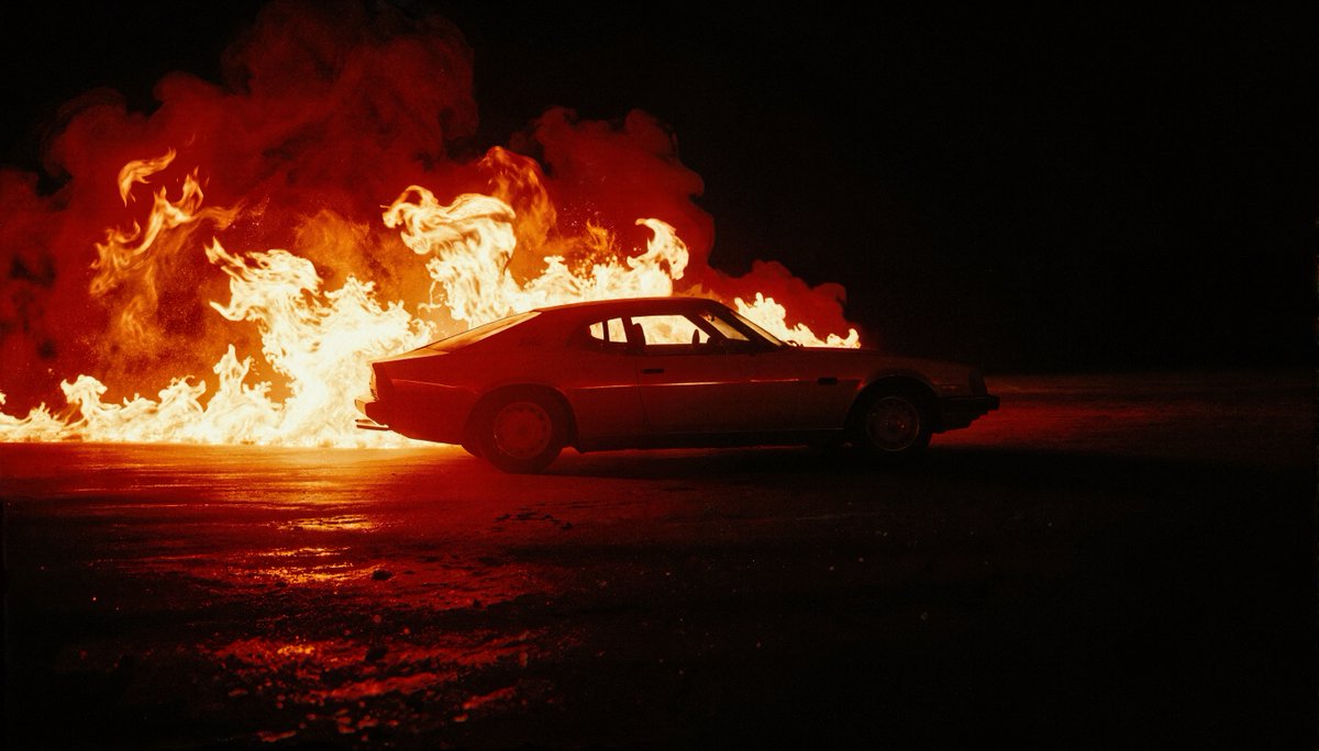 Celebrating 100.000 generated images on LetzAI.
Here is my first published image vs my last one.

(Yes, I like cars)