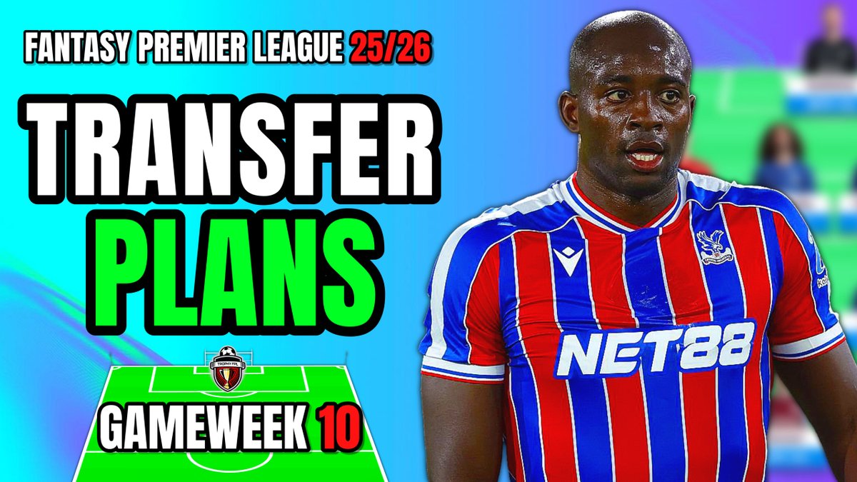 🎦 NEW VIDEO #FPL

➡️ My GW9 team issues | I hate keepers
➡️ Obvious transfer vs New meta strategy 🤔
➡️ Strategy | Back 5 might actually be a thing 😮 

Like and subscribe for a green arrow...... 

Link youtu.be/pDO8t4RwbRM